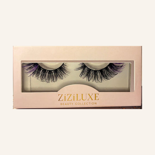 Berry Crush lashes in gold-lettered ZiZiLUXE box
