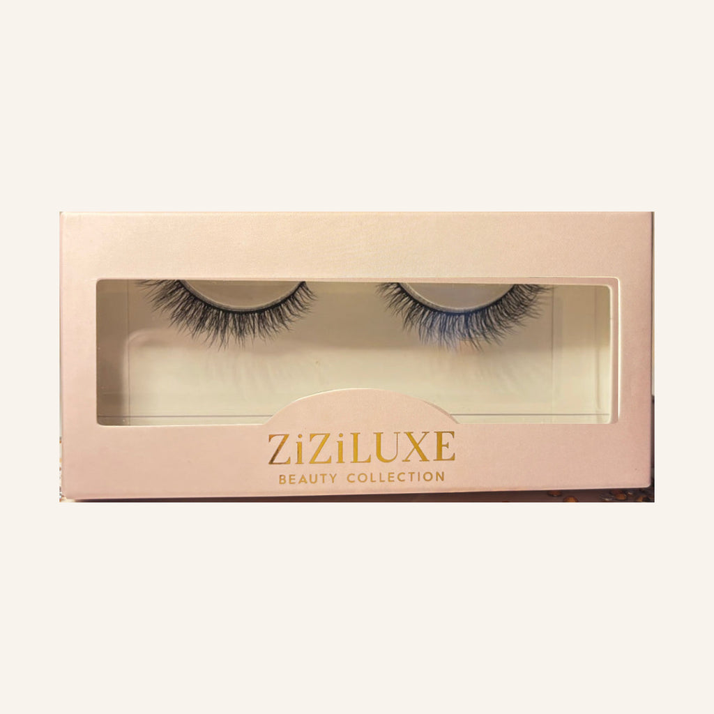 KARMA lashes in gold-lettered ZiZiLUXE box
