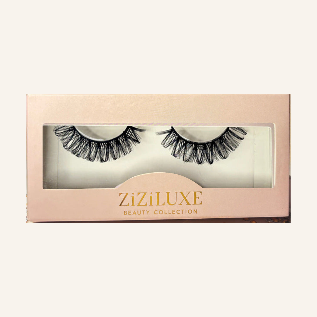 The Extension Edit 01 | Russian Doll lashes in gold-lettered ZiZiLUXE box
