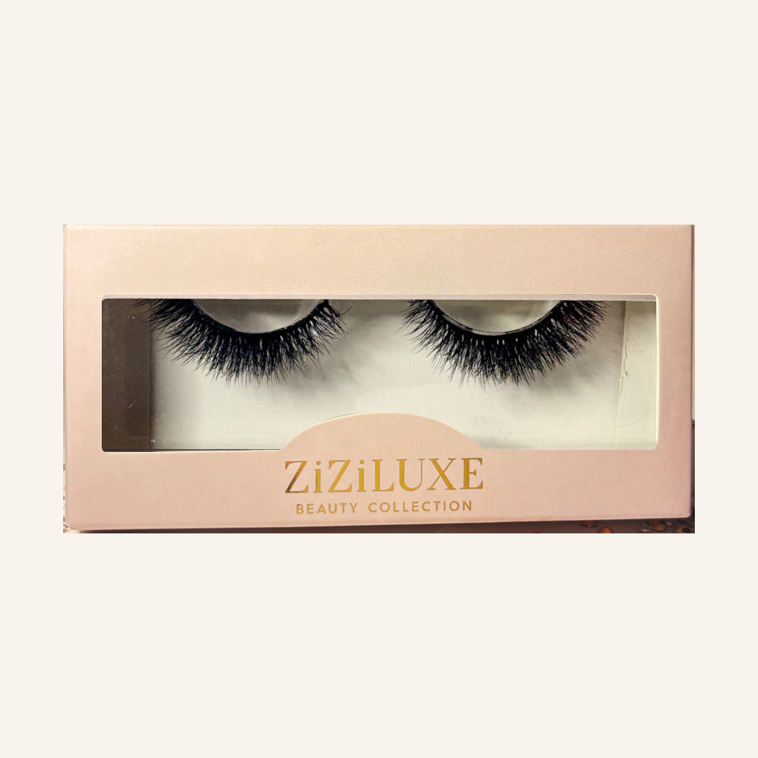 The Extension Edit 02 | Hybrid Honey lashes in gold-lettered ZiZiLUXE box