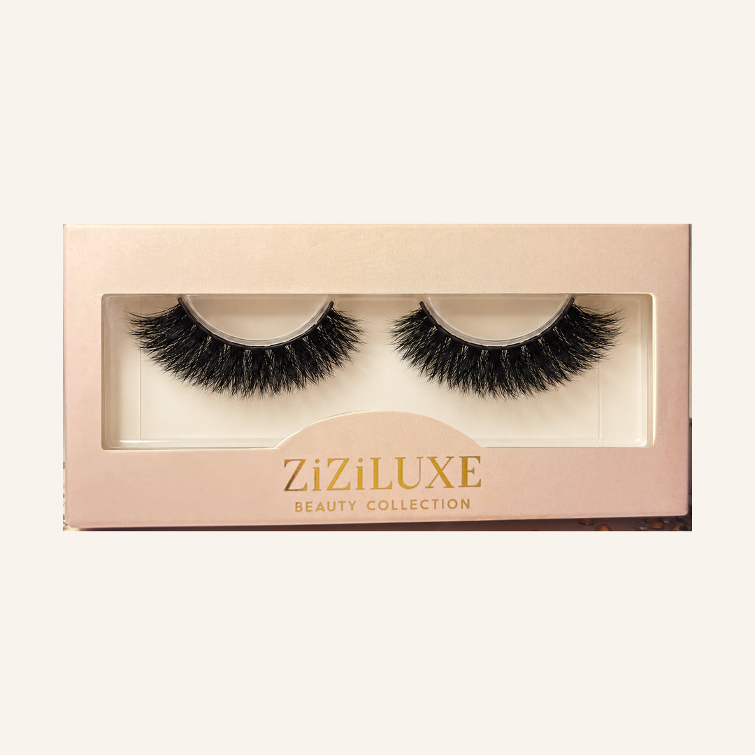 The Extension Edit 03 | Volume Affair lashes in gold-lettered ZiZiLUXE box