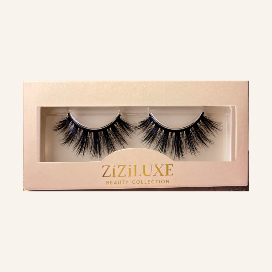 VENOM KISS lashes in gold-lettered ZiZiLUXE box