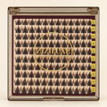 ZiZiLUXE Wisp Tease black spiky wispy lash clusters in 10mm 12mm and 14mm
